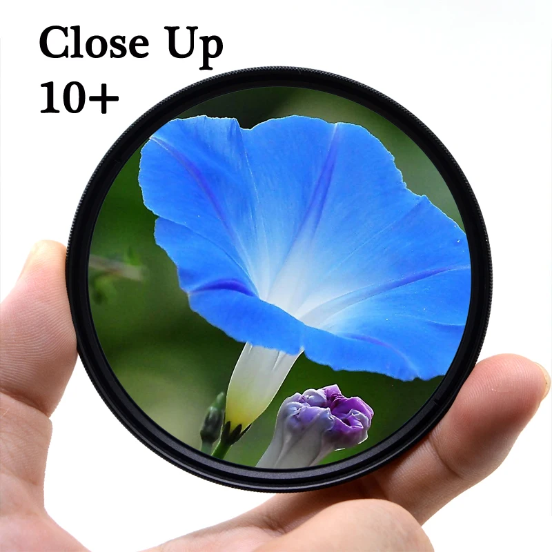 KnightX Macro close up 10+ Filter For Canon Sony Nikon photo accessories 200d 60d 1300d 400d d3300 49 52 55 58 62 67 72 77 mm