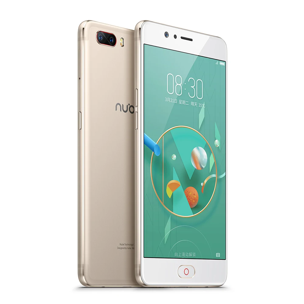 Оригинальный телефон ZTE Nubia M2 4G LTE Snapdragon 625 Octa Core оперативная память 64 ГБ внутренняя память 5.5" 1080P камера 16.0MP аккумулятор 3630mAh.