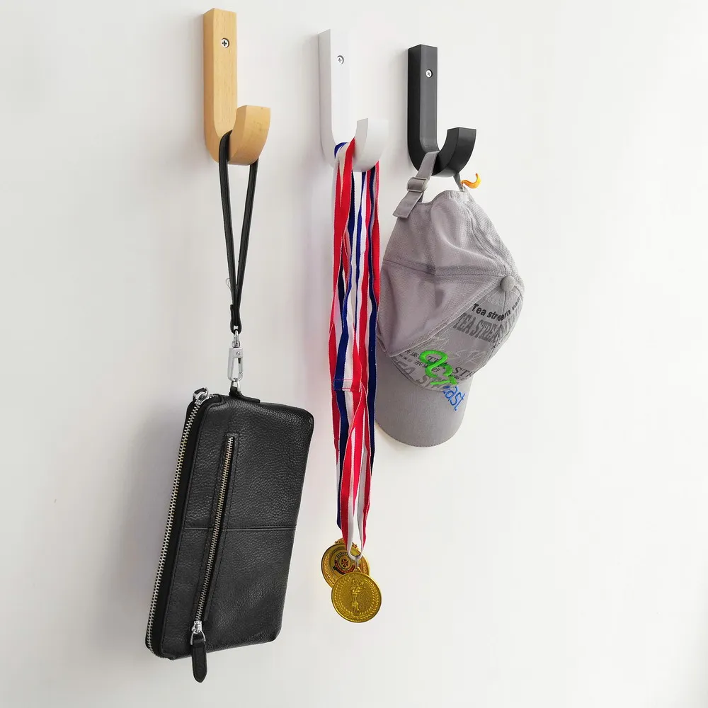 Креативный крючок одинарная вешалка для спальни пальто двери ванной комнаты