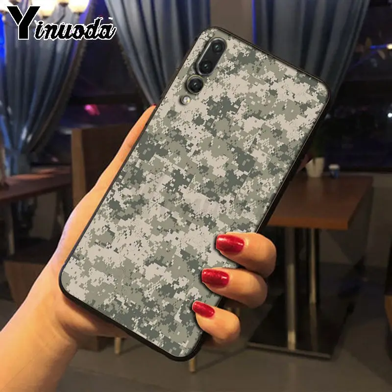 Yinuoda Камуфляжный военный армейский чехол для телефона huawei p20 pro p20lite mate10pro nova 3i mate20