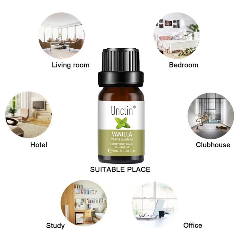 Ванильное одностороннее эфирное масло увлажняющее укрепляющее массаж кожи