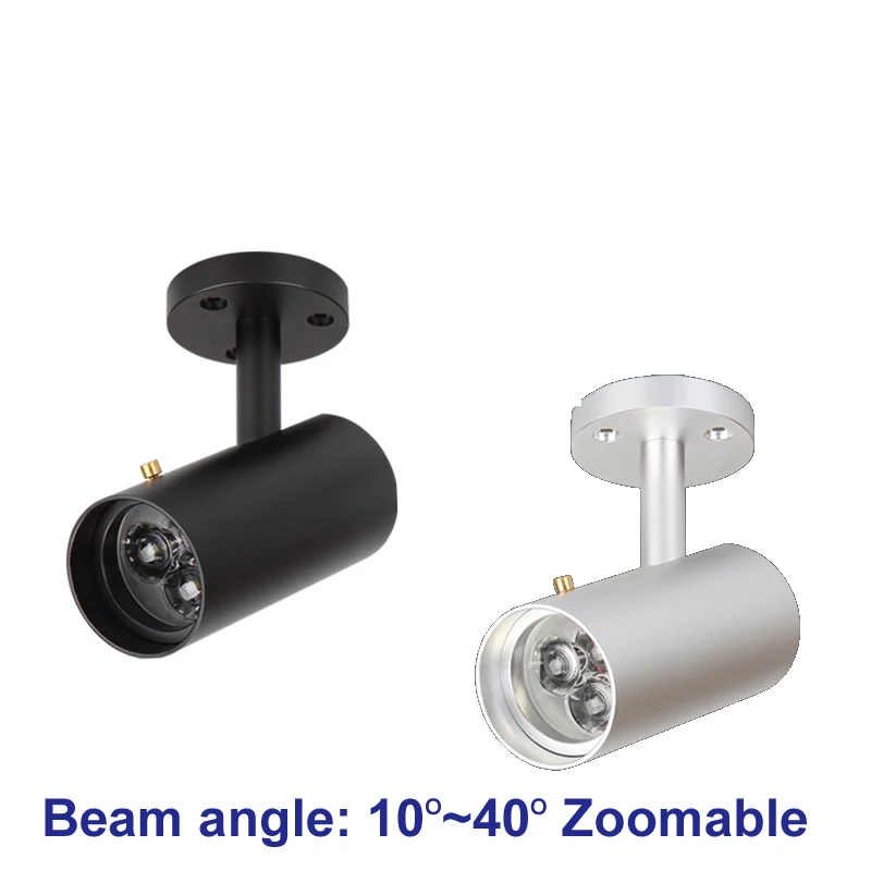 Zoom СВЕТОДИОДНЫЙ прожектор Cob Cree 7 Вт 9 3000 К 4000 к 6000 точечный светодиодный