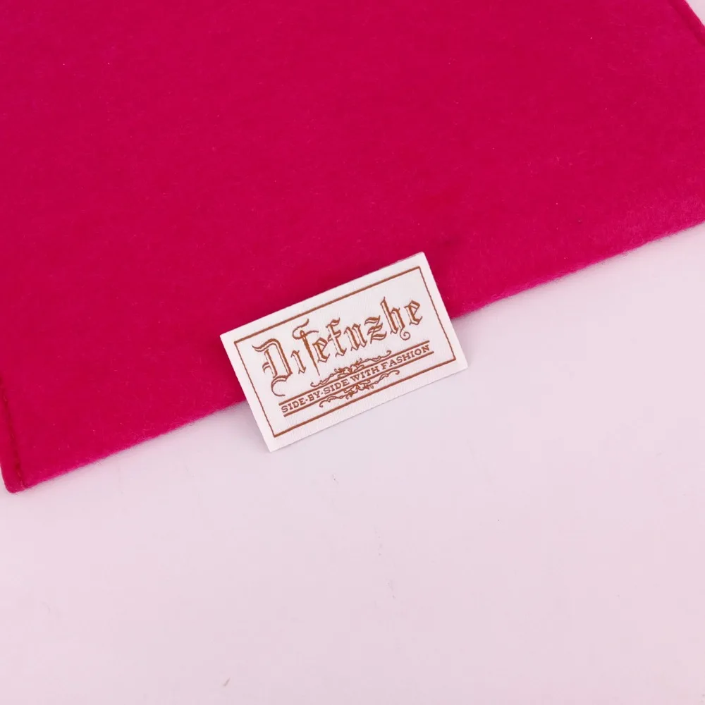 ZeQi Garment tags woven labels customize main label washable polyester 1000pcs/lot free shipping | Дом и сад