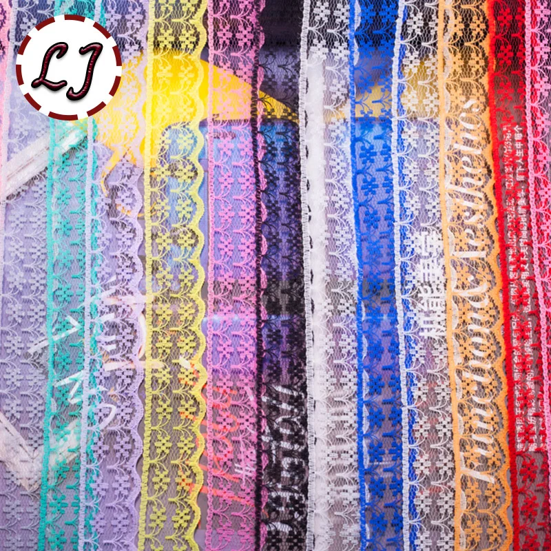 5 ярдов/партия кружевная ткань с вышивкой | Дом и сад