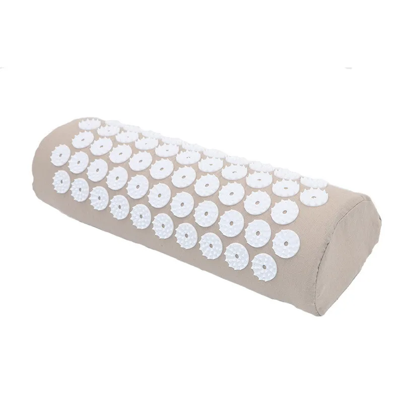Pillow-Gray Массажный коврик иога Коврик Shakti Acupressure и набор подушек для спины и облегчение колючий коврик спины облегчение боли - Цвет: Pillow-Gray