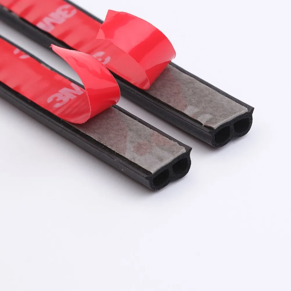 General Car Door Seal Strip For Window Noise Insulation 5M B Type Weatherstrip Rubber Interior Accessories | Автомобили и