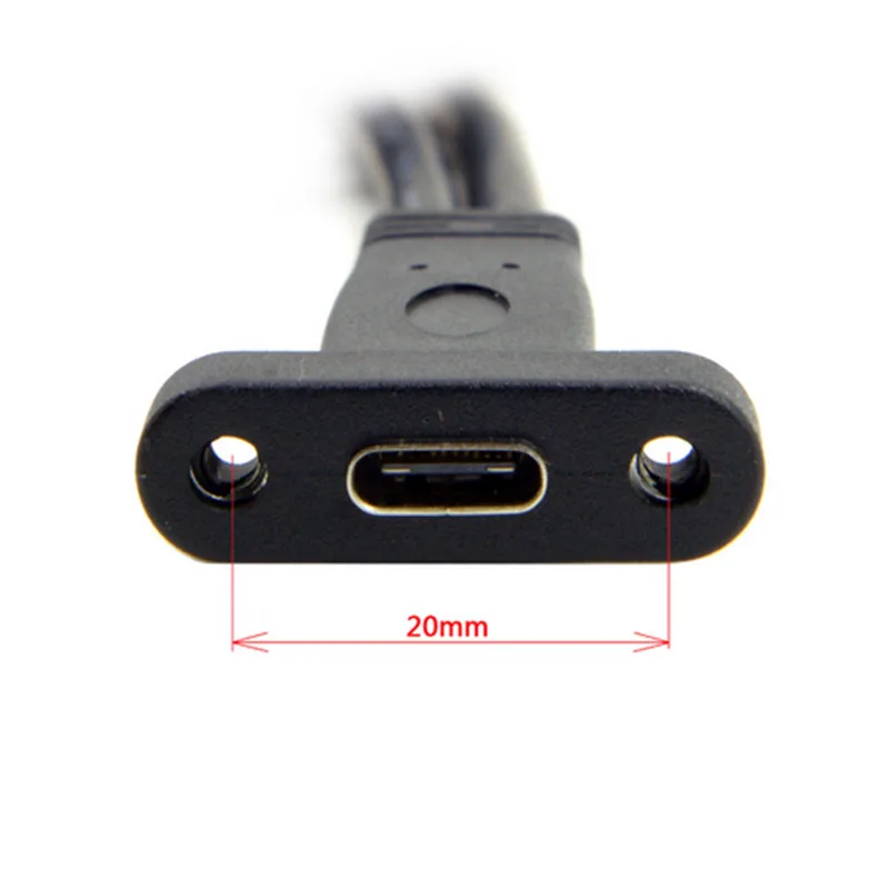 Однопортовый USB 3 1 Type C Женский к материнской плате 0 19Pin Header Cable 40 см|usb-c type|usb-c femaleusb