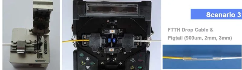 FF-740PRO сведение по сердцевине Splicer сплавливания сварочный аппарат для обоих SM и ММ волокна сплайсинга машины