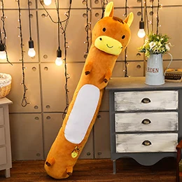 Horse 12 плюшевых животных цилиндрическая Длинная Круглая Подушка спящий друг мальчики девочки подросшая кровать ночевка плюши ноги подушки 90/140 см - Цвет: Horse