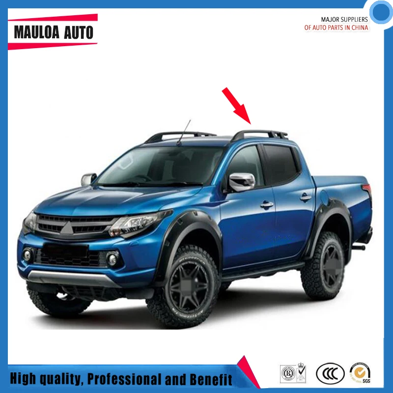 Алюминиевый сплав привинчиваемый бокового рельса Бар Багажник На Крышу для L200 2015