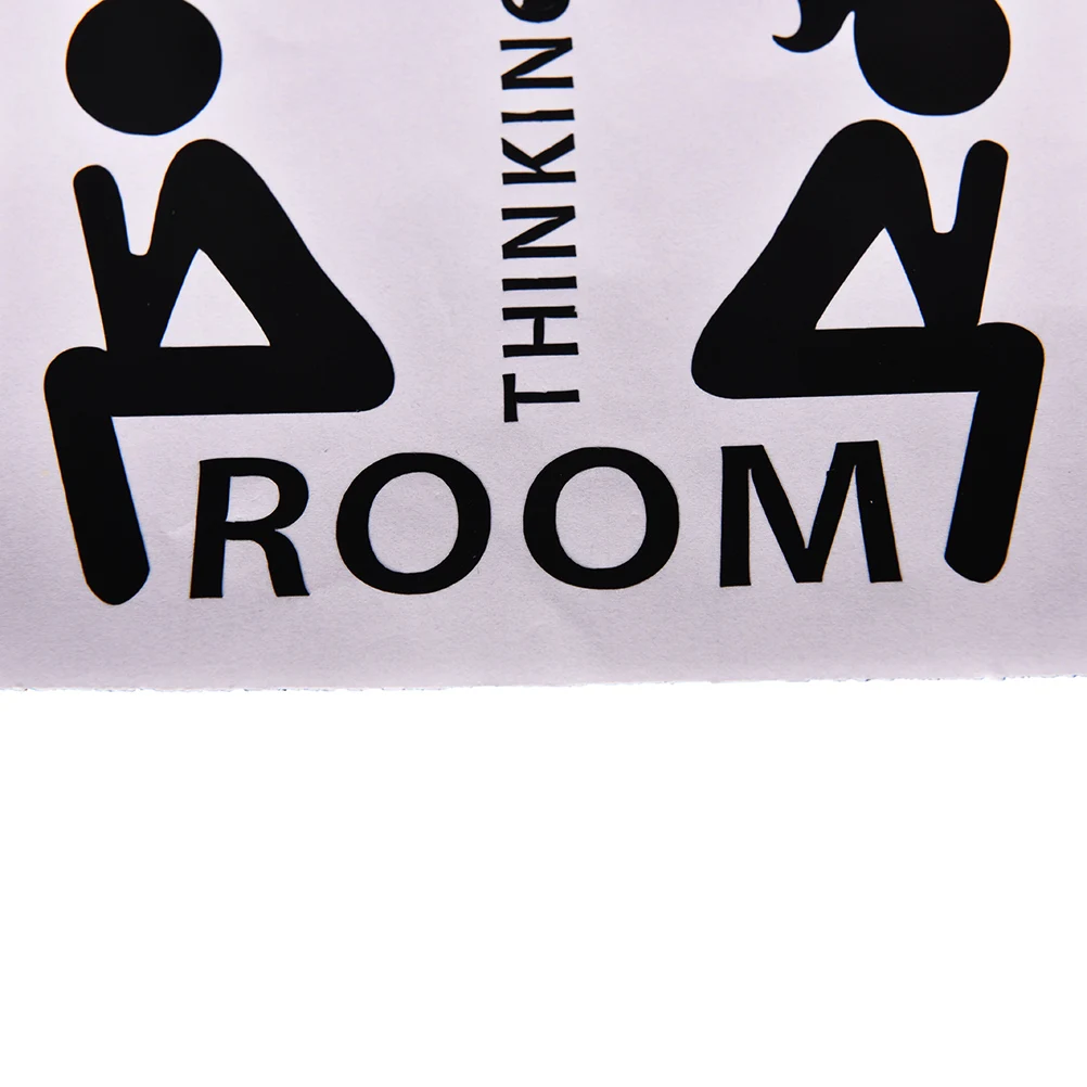 Новые съемные DIY настенные Стикеры для унитаза ванная комната водонепроницаемый