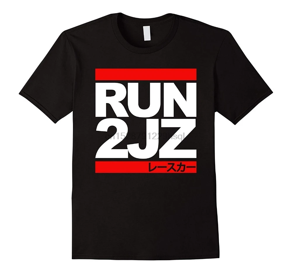 Runer 2Jz Авто гонщик Новые Топы 2019 принт буквы мужская футболка 100% хлопок прин