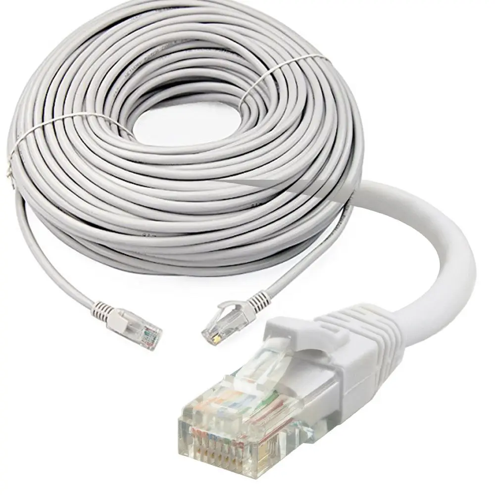 Сетевой Ethernet Кабель сетевой RJ45 Cat5e соединительный провод короткая длина 15 м 20 30 50