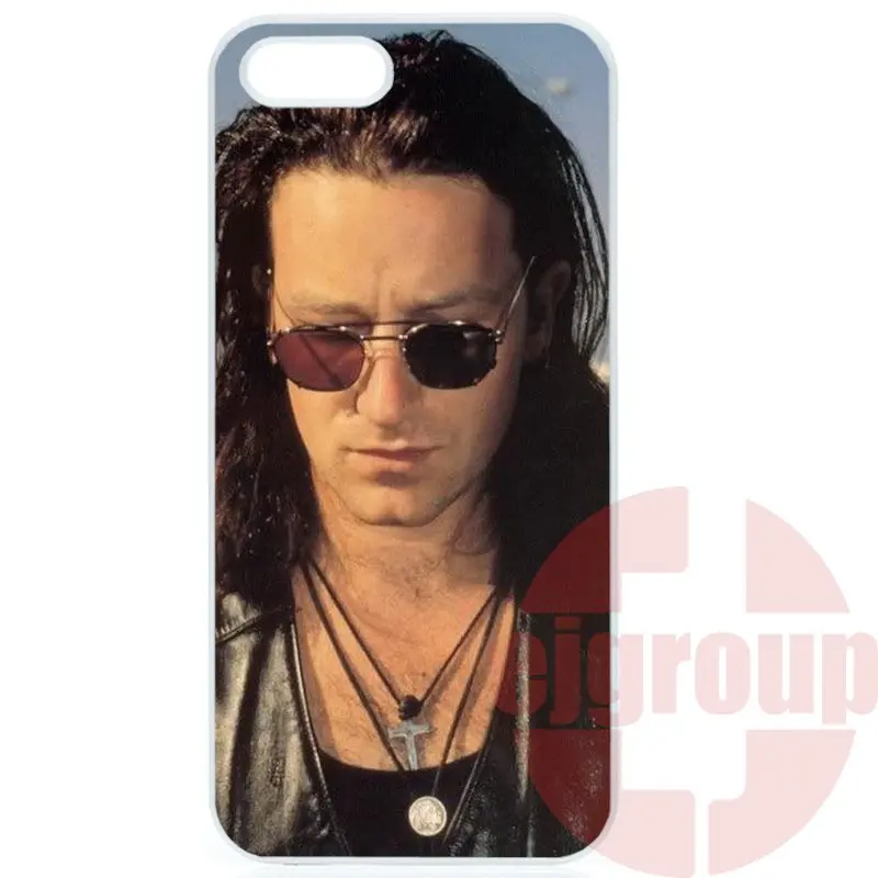 Охватывает Капа Боно U2 Группа Для Apple iPhone 4 4S 5 5C SE 6 S 7 Плюс 4.7 5.5 iPod Touch |