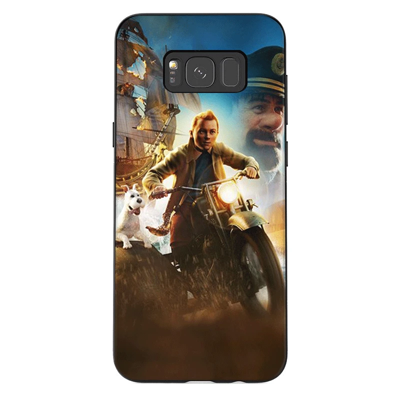 Adventures Of Tintin Silicone TPU Phone Case For Samsung S6 S7 Edge S8 S9 S10 Plus S10E Cover Protection | Мобильные телефоны и