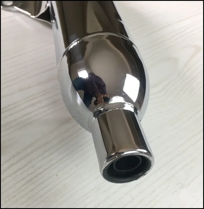 XUANKUN CG125 Ретро Модифицированная выхлопная труба мотоцикла глушитель короткий