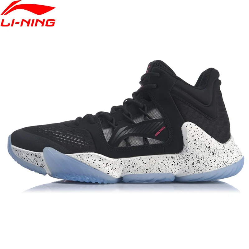 Li-Ning мужская Шторм Профессиональная баскетбольная обувь TUFF RB носимая поддерживающая подкладка облачная Спортивная обувь Кроссовки ABAP073 JAS19