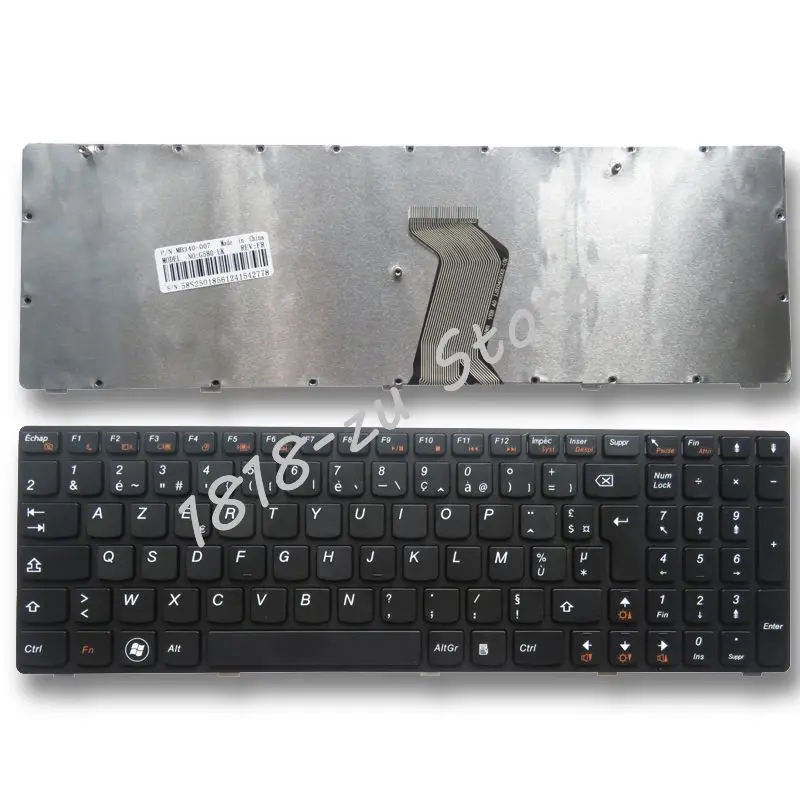 YALUZU новая FR Французская клавиатура для ноутбука Lenovo G580 Z580 G580A V580A Z580A G580AH G580AM G580G G585