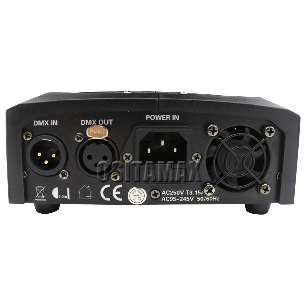 Миниатюрный светодиодный прожектор с движущейся головкой 2 шт. 35 Вт DMX512