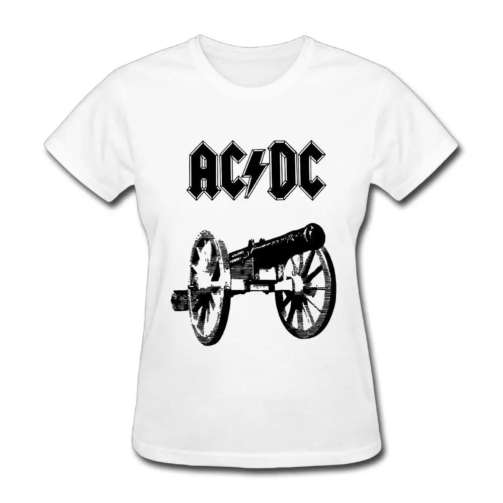 SAMCUSTOM Новинка 3D печать acdc футболки для женщин Harajuku Забавный продукт повседневные