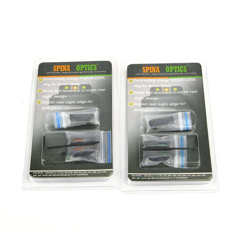 HD XR Sight реальный красный зеленый волоконно оптический передний с боевой задней