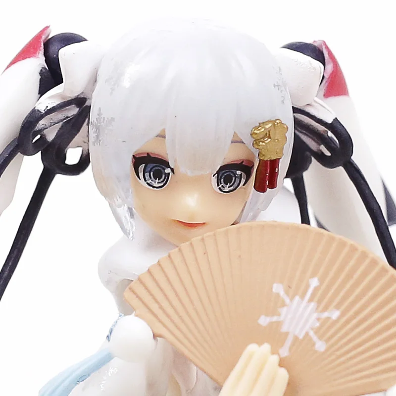 Vocaloid Hatsune Miku Figma EX-045 снег Miku кран жрица вер. ПВХ фигурка Коллекционная модель игрушки куклы