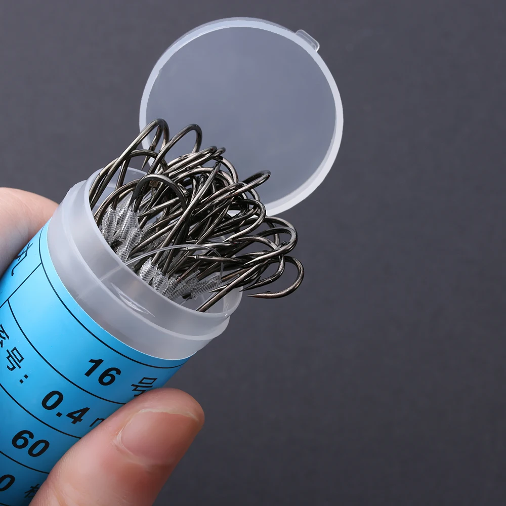 50 шт. углерода Сталь роликовый питатель рыболовный крючок с линии Карп Fly Рыбалка