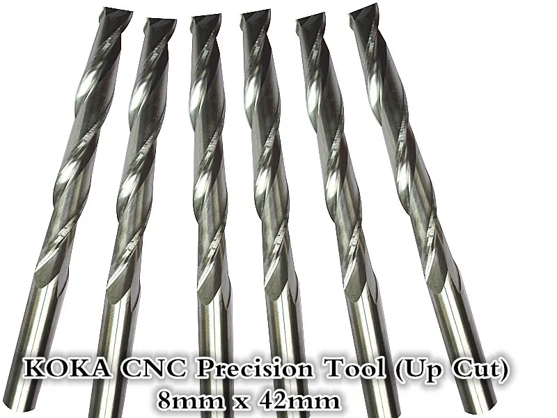 8 мм * 42 бесплатная доставка инструменты для работы по дереву с ЧПУ твердосплавная