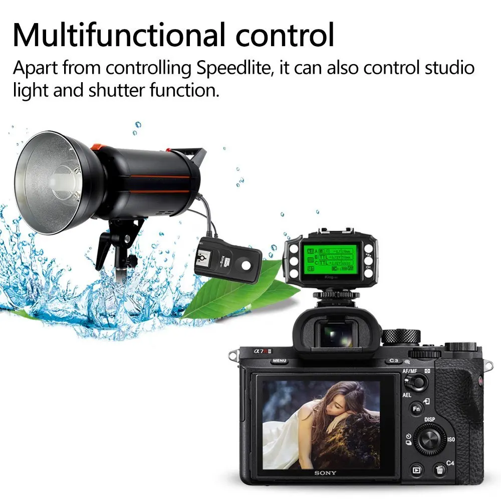 Pixel беспроводной пульт дистанционного управления TTL 1/8000S HSS 2 4G Flash Trigger трансивер