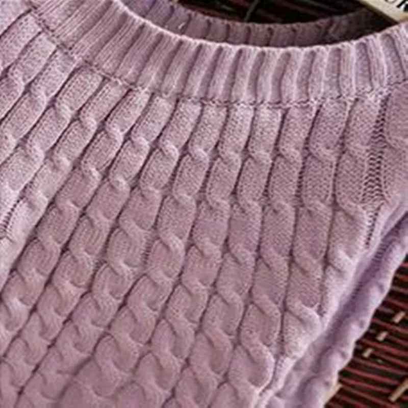 Женский винтажный свитер утепленный пуловер в Корейском стиле весна 2022 | Женская