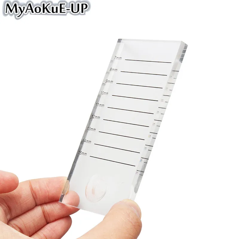 New Acrylic 2 in 1 Eyelashes Stand Blossom cup Pad Glue Pallet Lashes Holder with Tick Mark Extension Essential Tools | Красота и