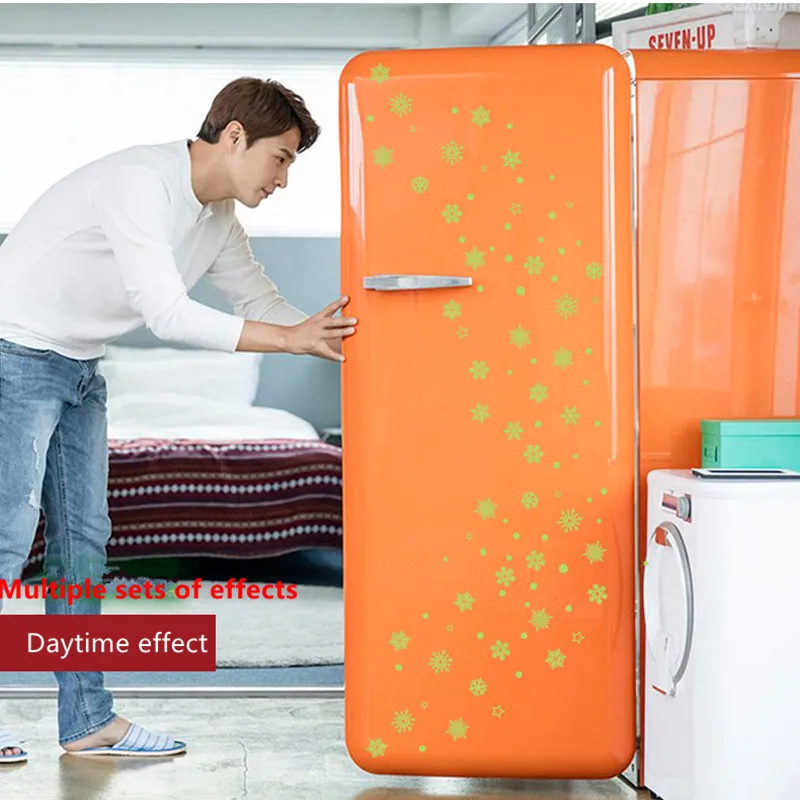 2020 новый год фотообои снежинка декоративная наклейка съемный Рождественский фон