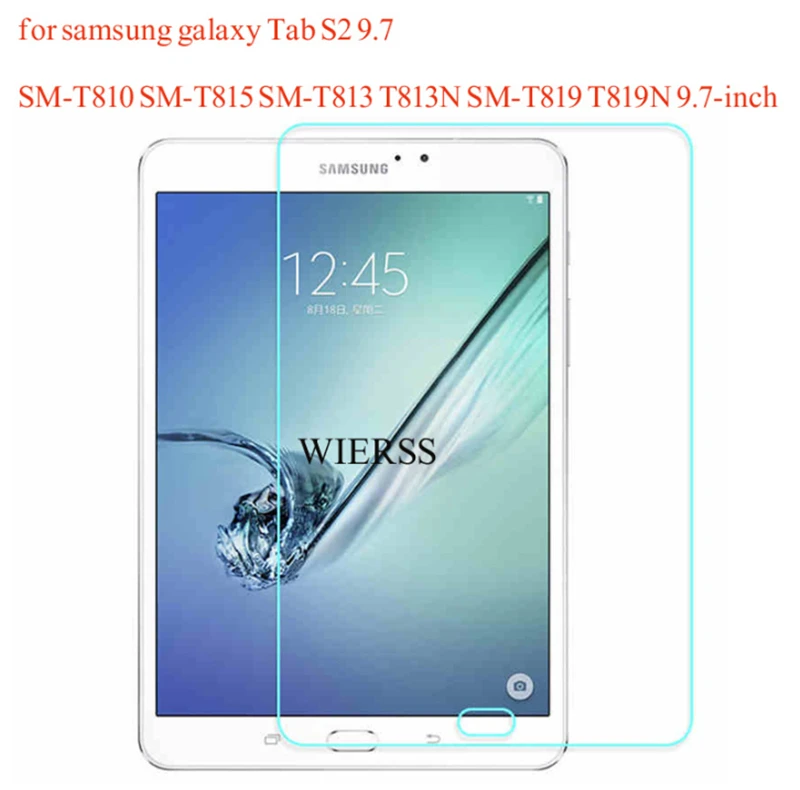 For T810 T813 T815 Закаленное стекло для samsung Galaxy Tab S2 9,7 дюймов T810 T813 T815 T819 Защитная пленка для планшета чехол - Цвет: For T810 T813 T815