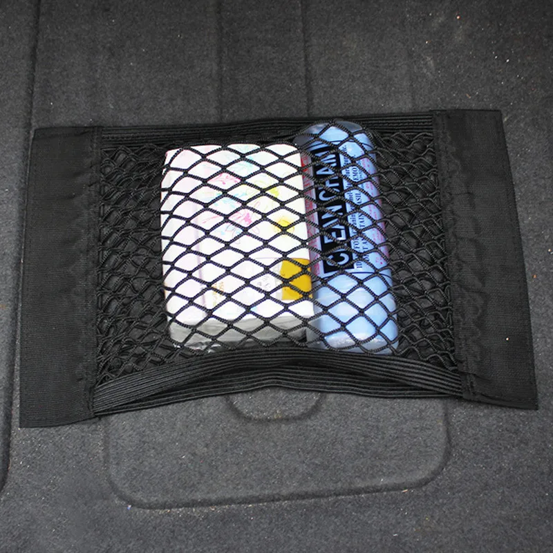 Автомобильный Стайлинг Новый задний багажник сетка для сиденья Сетчатая Сумка