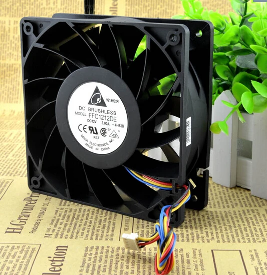 FFC1212DE 12038 12V 2.4A 12CM 4 провода | Компьютеры и офис