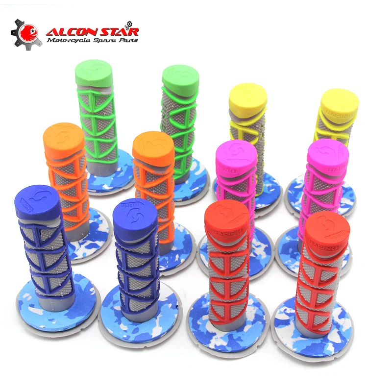 

Alconstar 7/8" Handlebar Grip Handle MX Grip for Dirt Pit bike Motocross Motorcycle Handlebar Grips Color Hand Grips