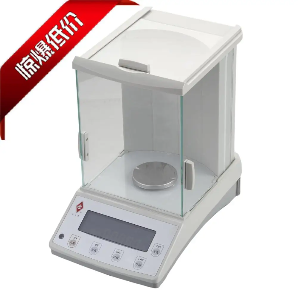 

Ma Tau electronic analytical balance FA1004 FA2004 balance 1/10000 0.1mg 0.0001g