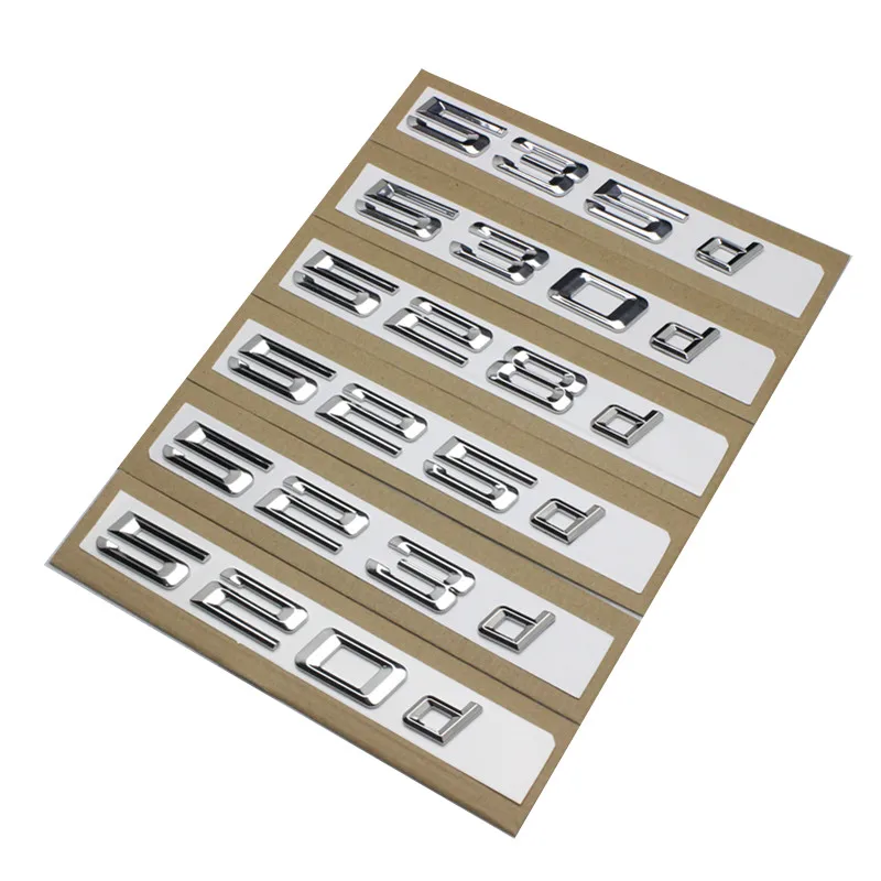 Для BMW 5 series E39 E60 E61 F10 F11 New 520d 525d 528d 530d 535d 550d 518d d Задняя Крышка багажника буквы