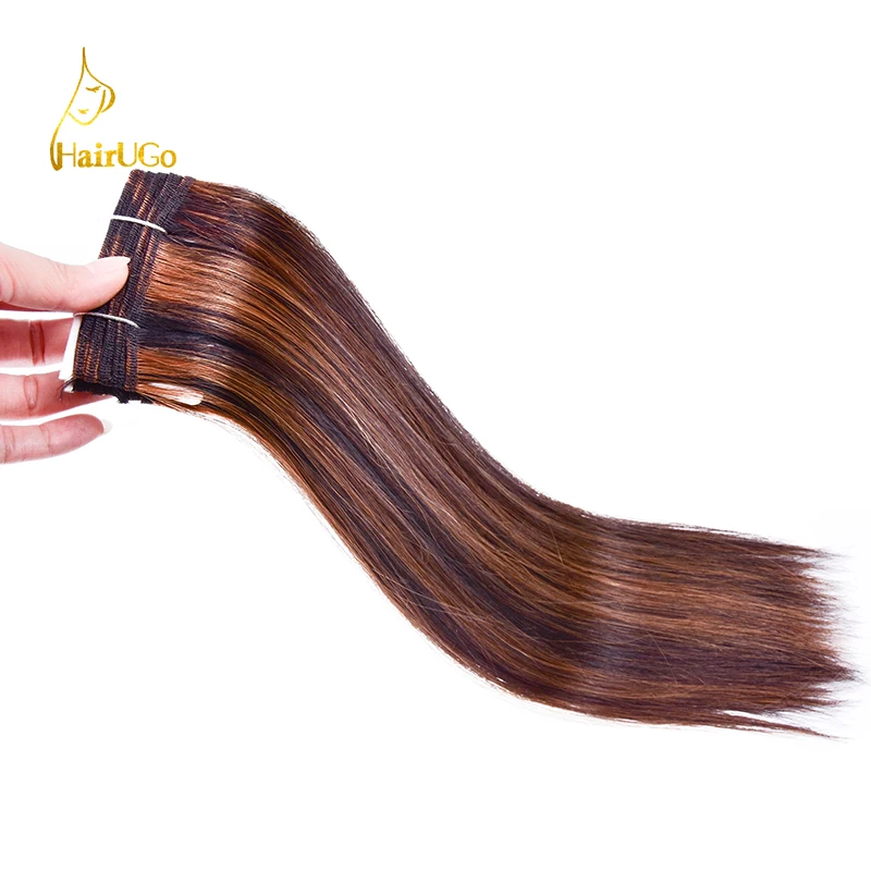 Hairugo волос предварительно цветные бразильские волосы утка Человеческие ткань