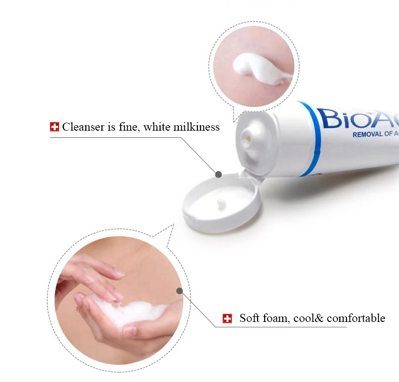 BIOAQUA Управление масло для лечения акне Cleanser Clean пор увлажняющий угорь угревая