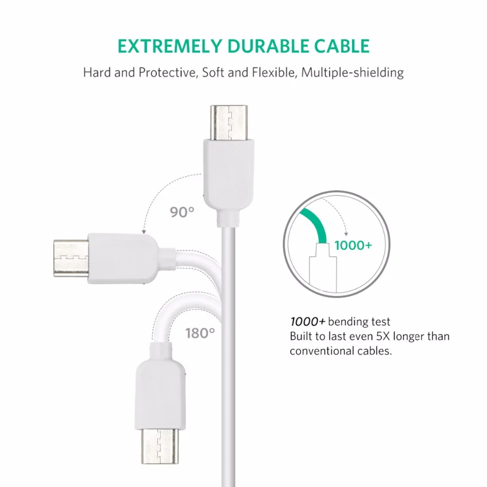SOONHUA прочный 1 м usb type C кабель 3A 100 Вт 2 0 High Speed зарядное устройство синхронизации