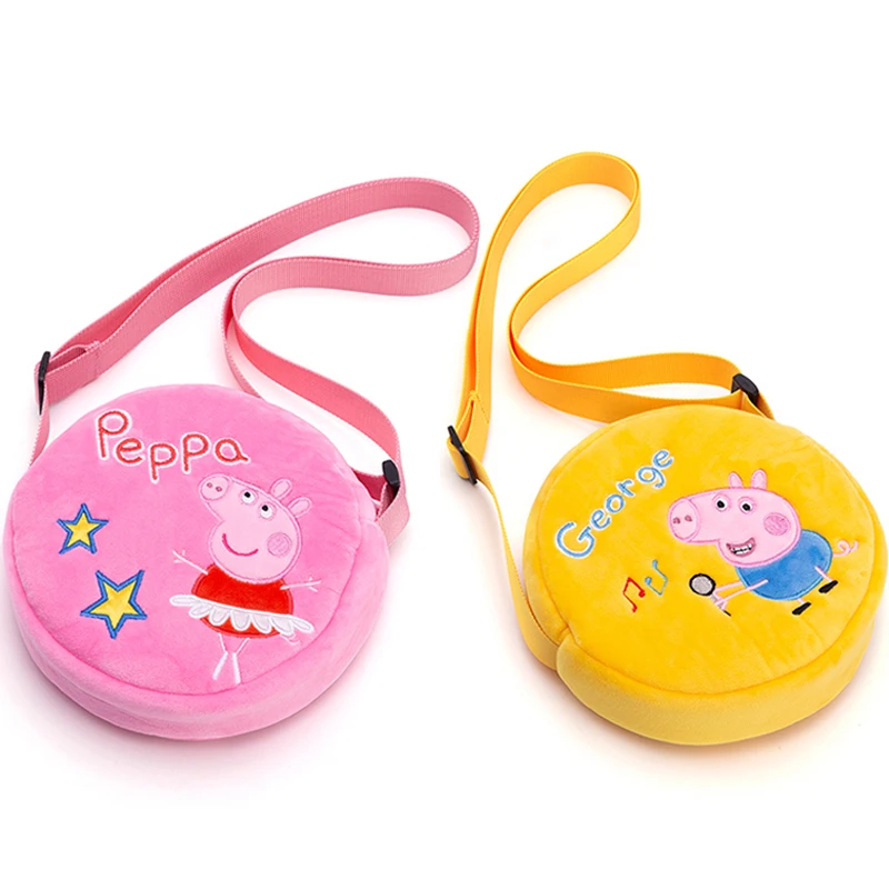 Новый оригинальный подлинный Пеппа свинка Джордж Suzy плюшевый игрушечный кошелек