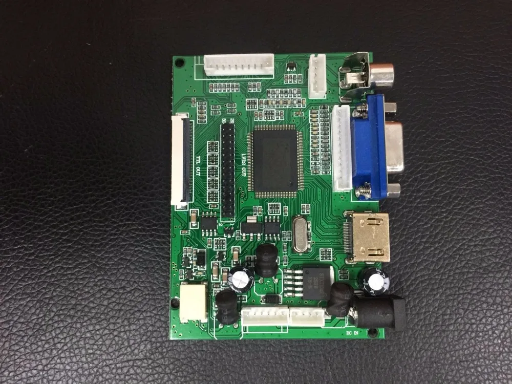 Контроллер LVDS TTL 50PIN для ЖК дисплея AT070TN90 92 94 Suporte HDMI VGA 2AV VS TY2662 V1 автоматический