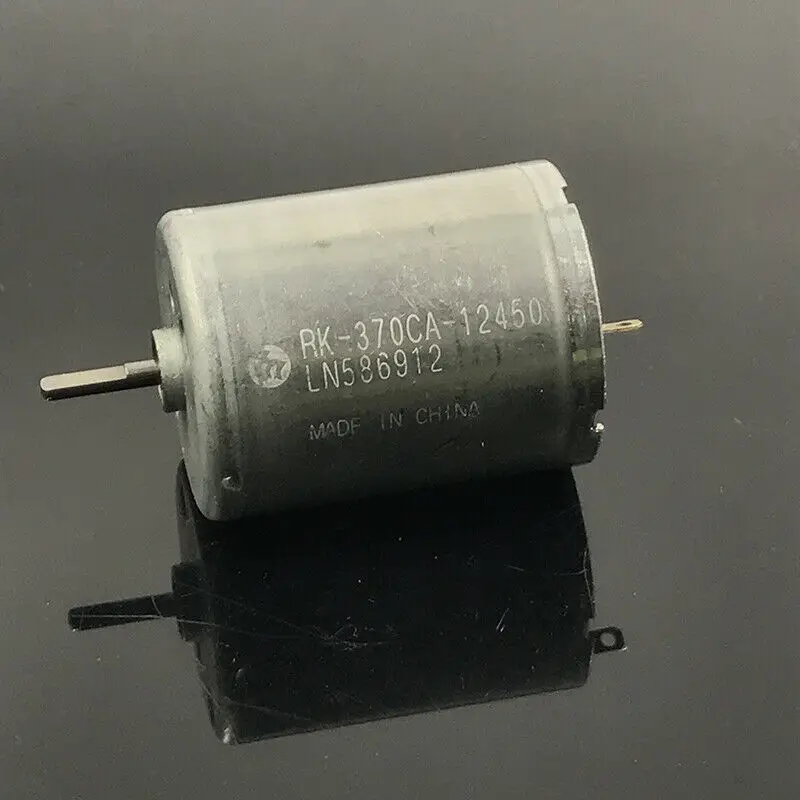 Модель MABUCHI RK-370CA-12450 бесшумный двигатель с угольной щеткой постоянный ток 12-24 В 8000