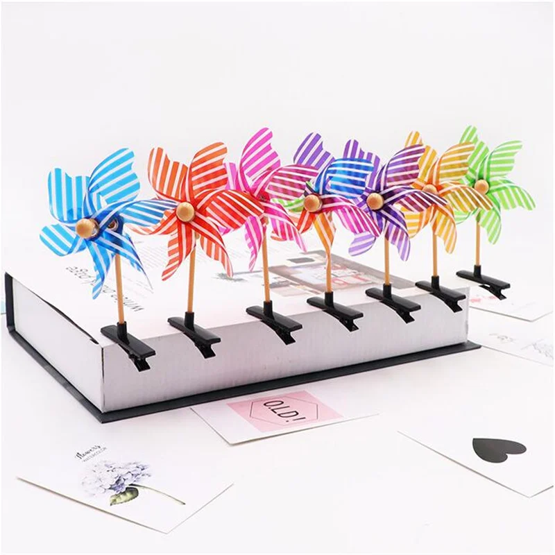 Модные женские заколки, заколки для волос, заколки для волос Kawaii Pinwheel Hairgrip Lucky Barrette, 2 шт., украшение для волос, аксессуары для волос для девочек