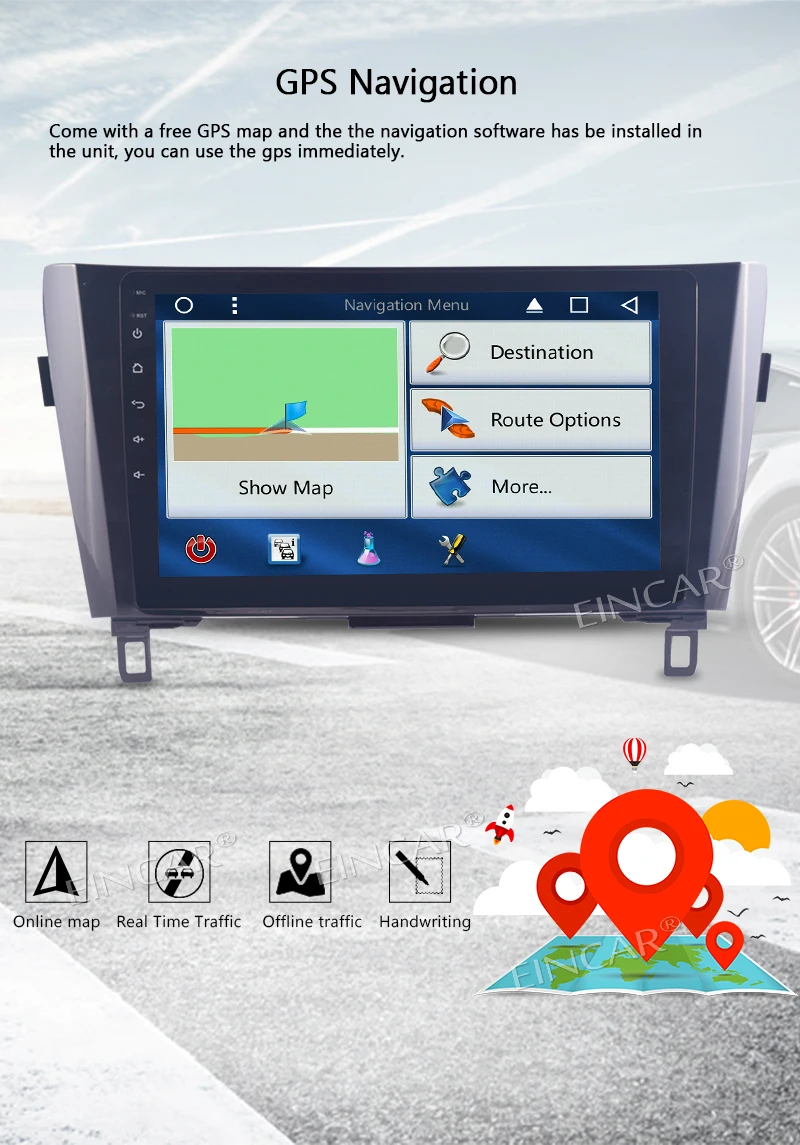 Беспроводная задняя камера в комплекте! Автомобильный стерео для nissan Android 7 1