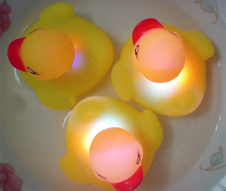 Игрушка детская для ванны резиновая игрушка с автоматическим изменением цвета