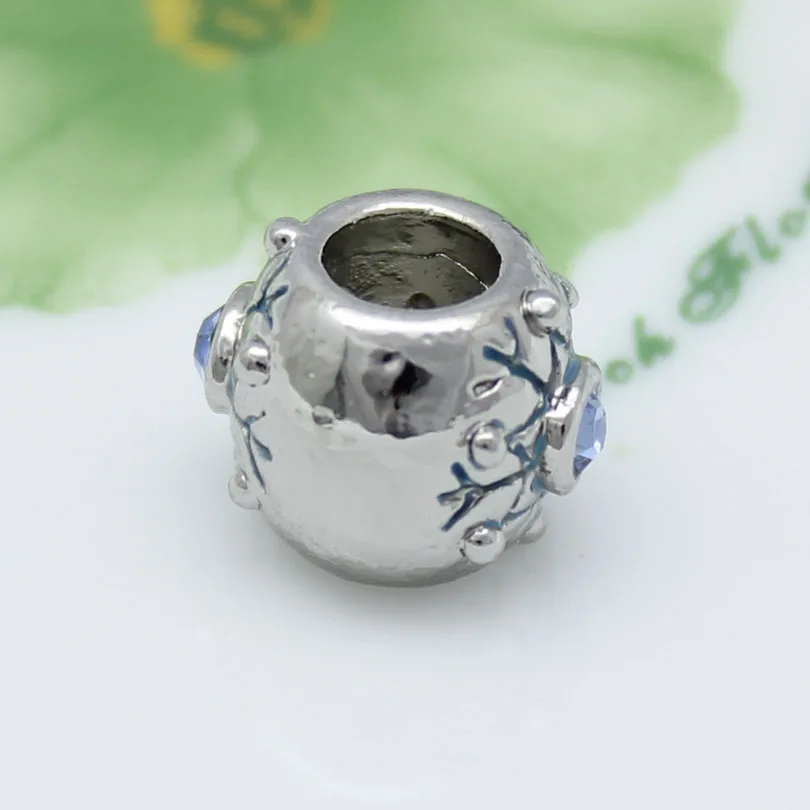 Европейский синий кристалл соответствует стандарту Pandora оригинальное