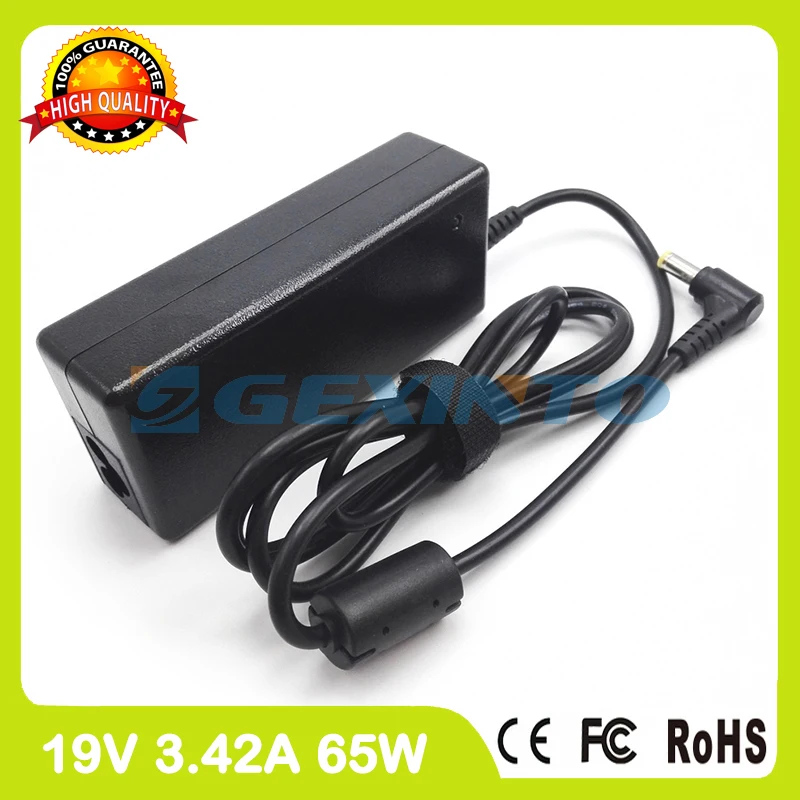 

19V 3.42A laptop charger ac adapter EXA1203YH for asus K43SD K46CA K455LA M9A A8N L8400 M2000Ne N43JR N81Vg P41JC P45VJ UL80EU