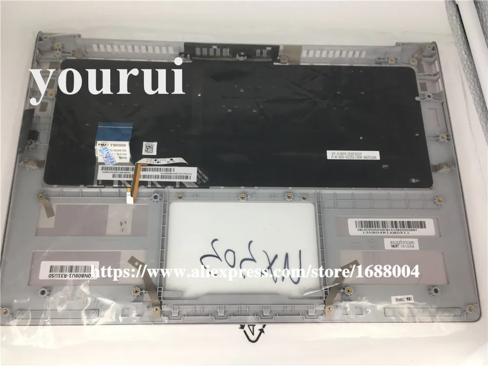 Оригинальный ноутбук UX303L UX303 U303L UX303LN us клавиатура с подсветкой и упором для рук